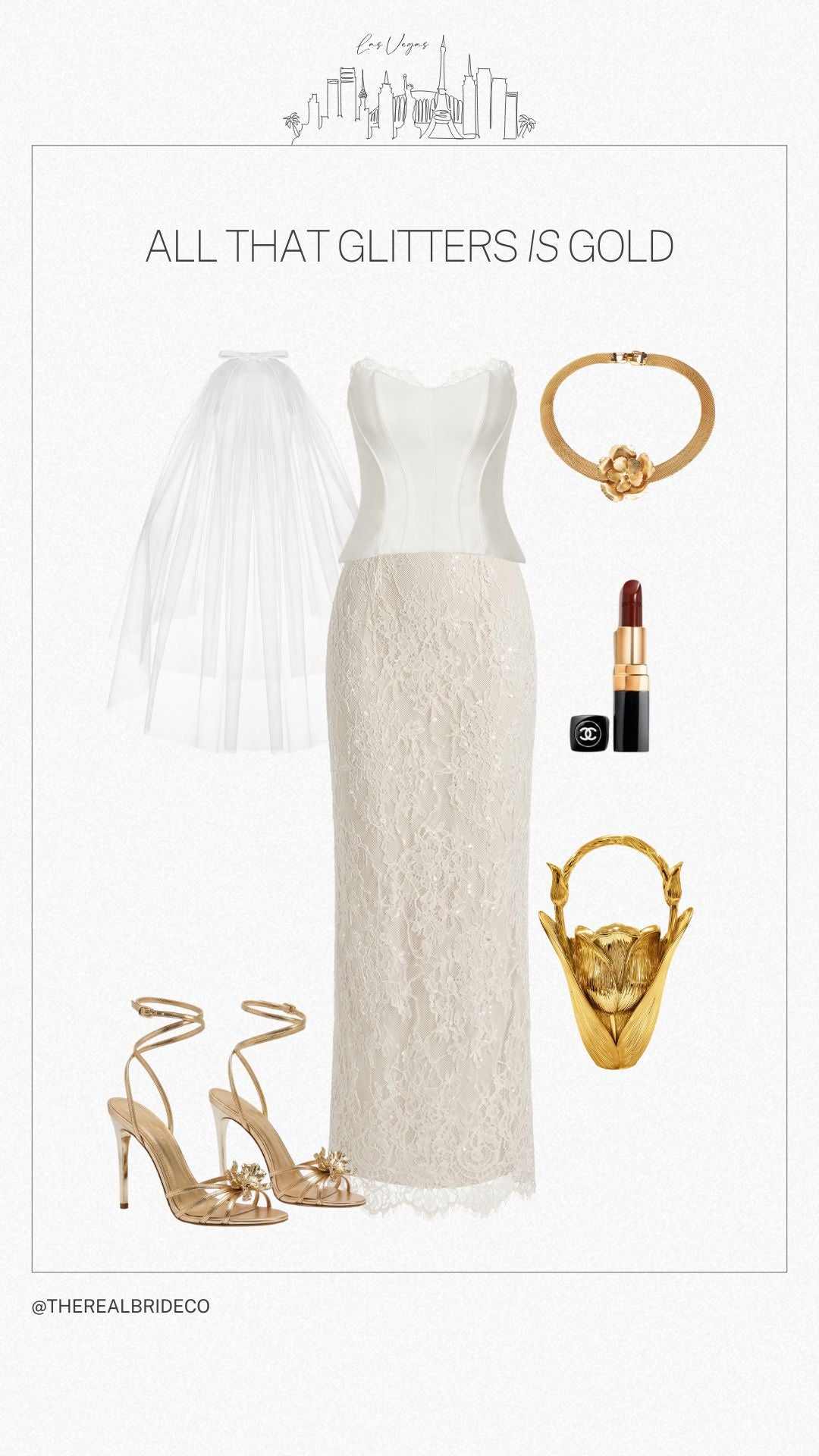 How to Style the Evangeline Corset for Your Vegas Elopement