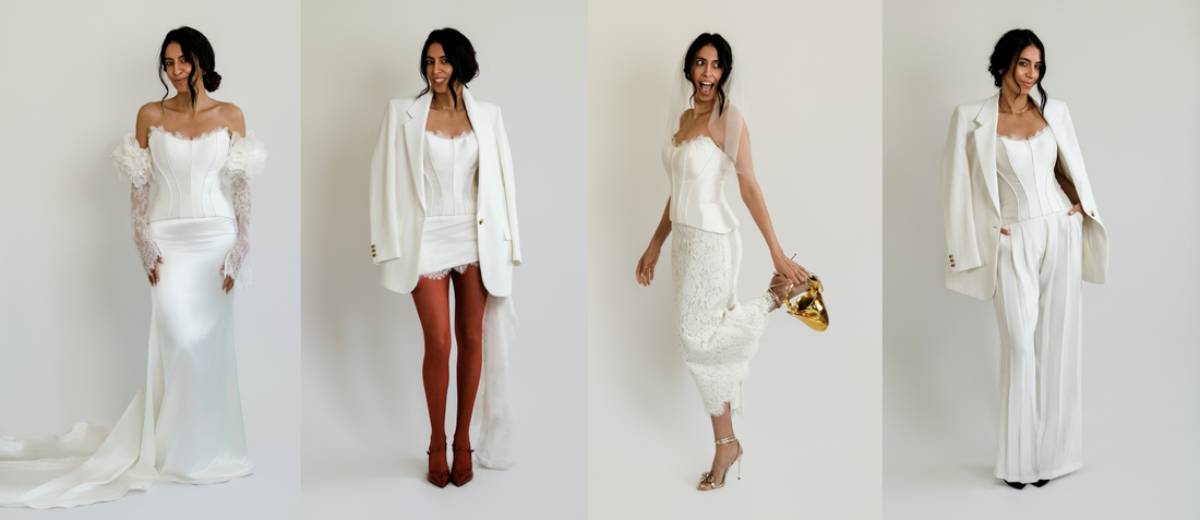A Bridal Corset Look for Every Kind of Wedding