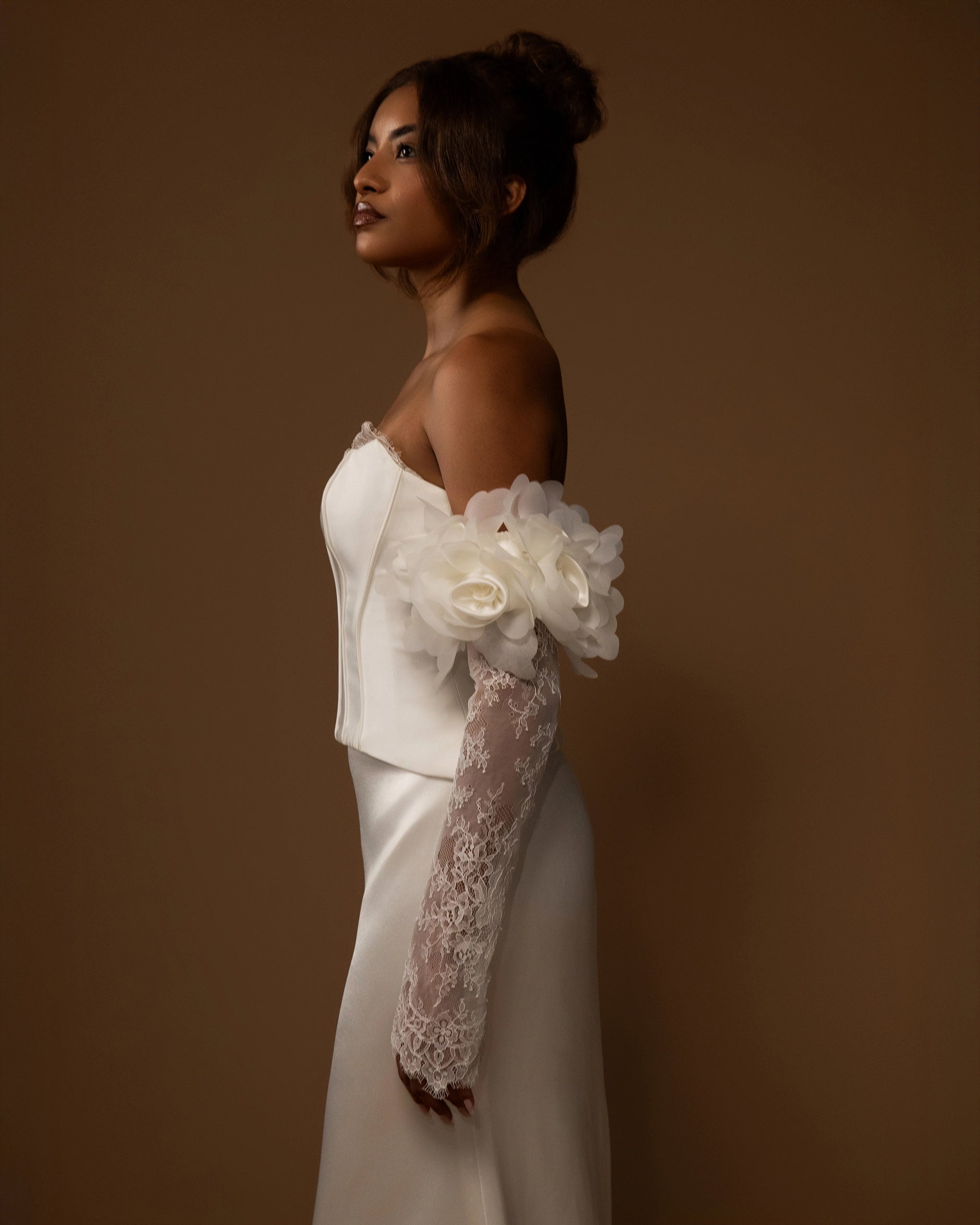 Evangeline Gloves - Try On